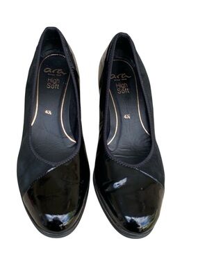 Ara Women's Concord Asymmetric Pumps with Patent Toe